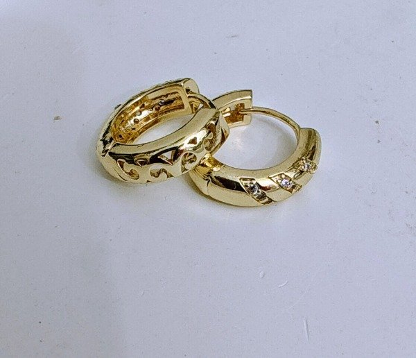 Producto - Argollas Click Micro Pave