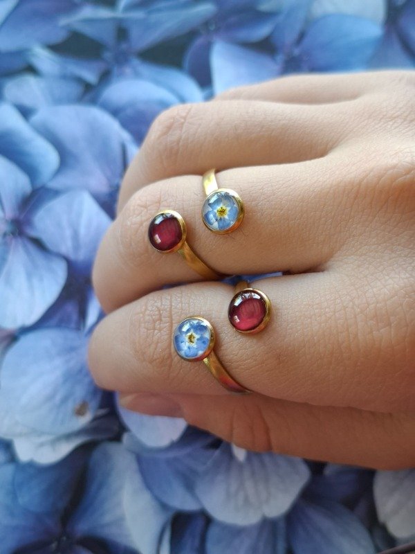 Producto - no me olvides y bermellón