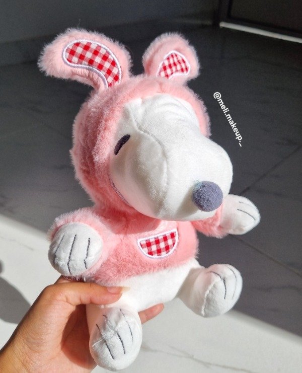Producto - Peluche Snoopy con Buzo Rosa - 1