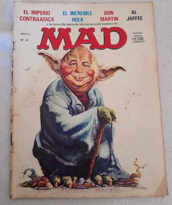 Producto - Revista Mad #45 - Año V - El Imperio Contraataca