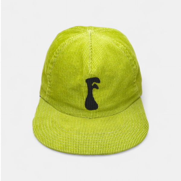 Producto - Gorra 6 Paneles Unstructured Corderoy (Verde Lima)