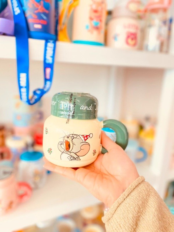 Producto - TAZA CERÁMICA ESTILO TERMO TOM Y JERRY - BALI - 0
