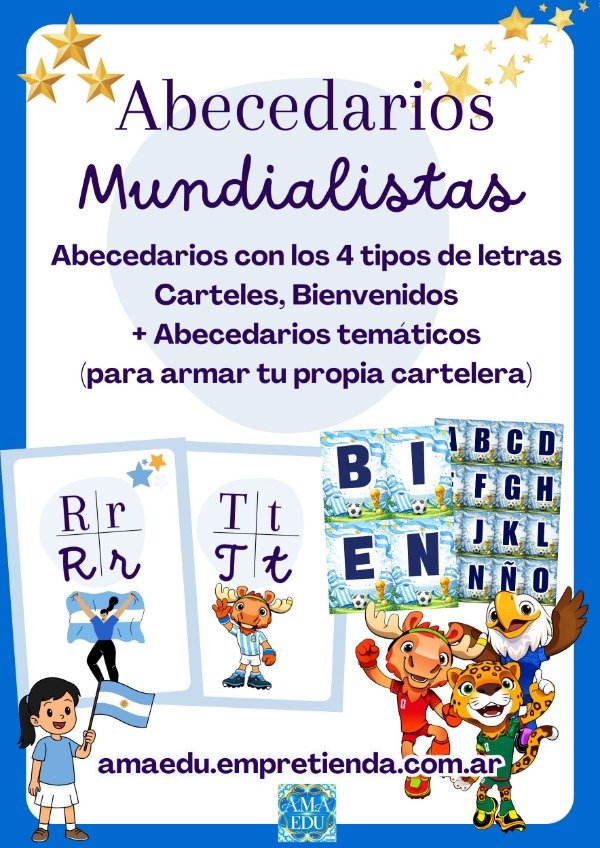 Producto - Pack ABECEDARIOS MUNDIALISTAS (Primer Ciclo)