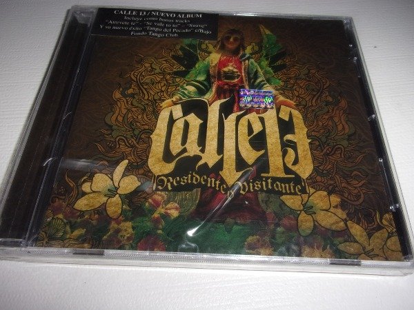 Producto - CD CALLE 13 REDIDENTE O VISITANTE NUEVO ARG L56