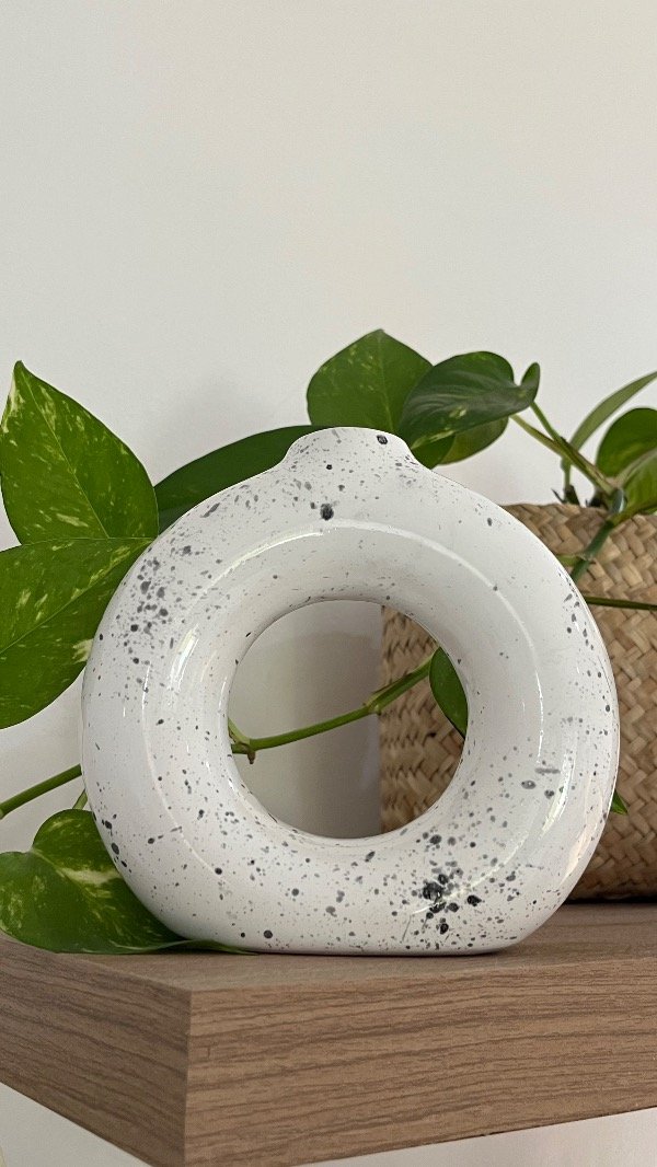 Producto - Florero cerámica Jaspeado