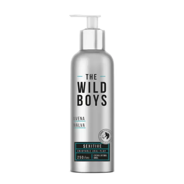 Producto - Crema intima anal The Wild Boys con Avena y Malva - 250grs Sexitive