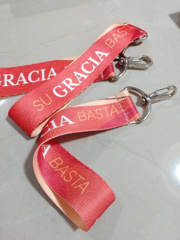 Producto - Llavero Cinta - Su Gracia Basta