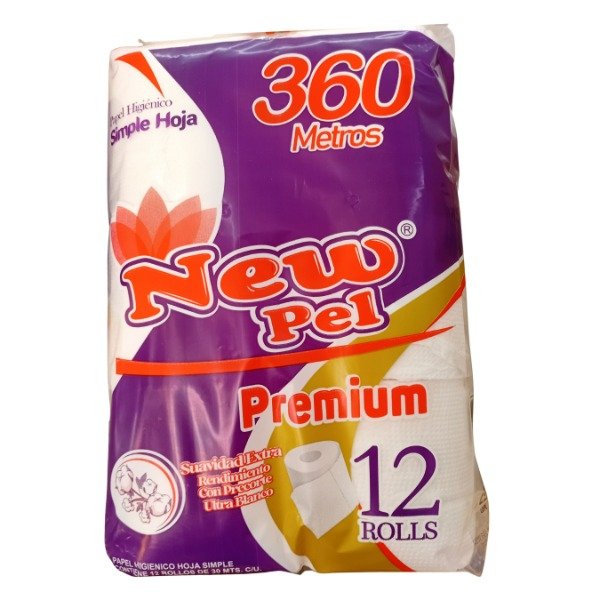 Producto - HIGIENICO 12X30MTS NEW PEL