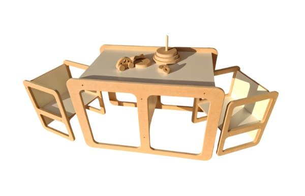 Producto - MESA Y SILLAS EVOLUTIVAS MONTESSORI