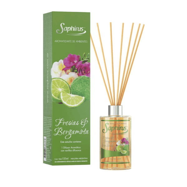 Producto - Difusor Aromático Fresias y Bergamota 125 ml