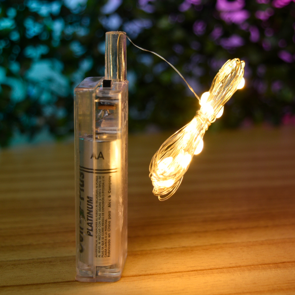 Producto - LUZ LED A PILA CALIDO 30WW