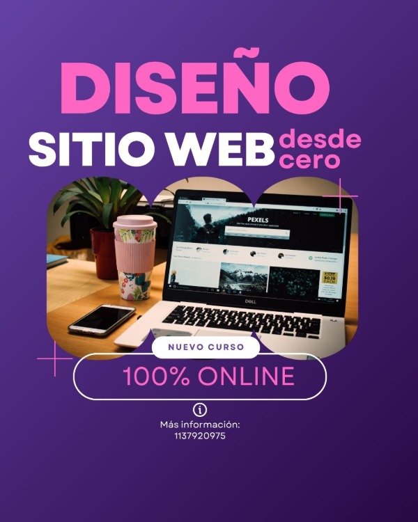 Producto - CREÁ TU PROPIO SITIO WEB- online