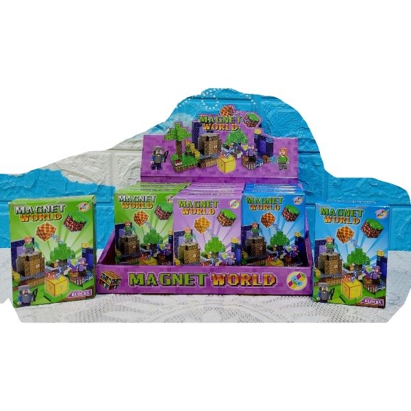 Producto - Cubo imantado minecraft por 9