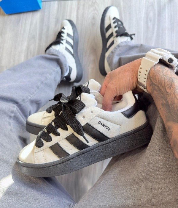 Producto - Adidas Campus - Negro/Off (39 al 44)