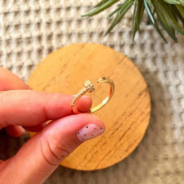 Producto - Anillo Manuela dorado