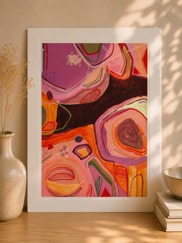 Producto - Abstracto sobre papel #3