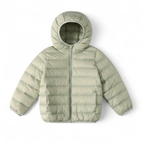 Campera Plumas Pistacho