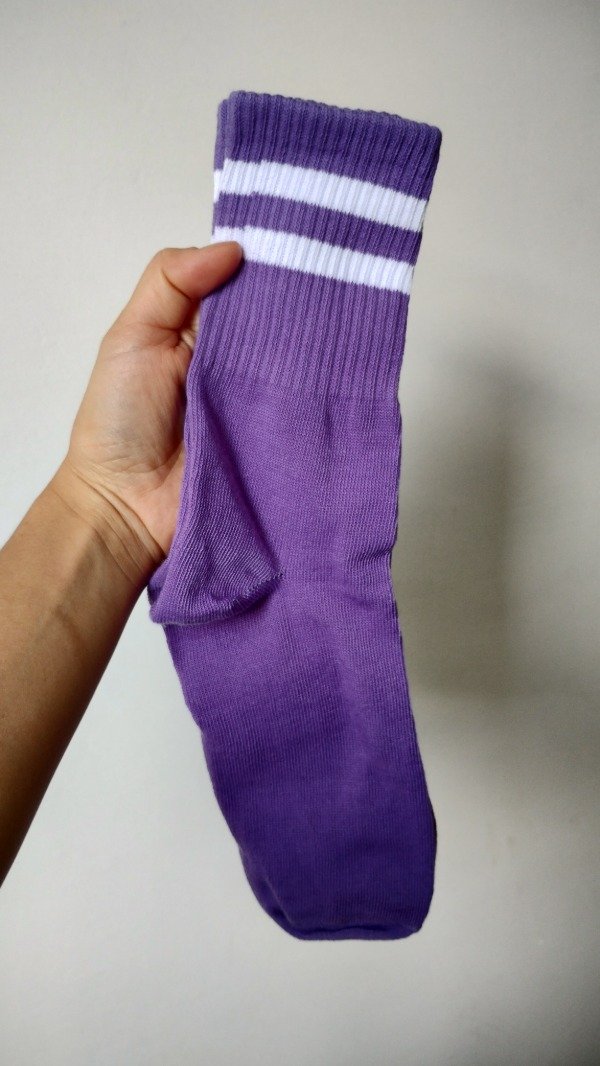 Producto - Violetas rayas blancas
