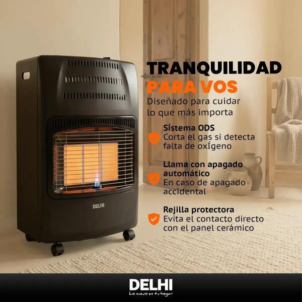 Producto - Estufa Garrafera Delhi HT-0008 - 4