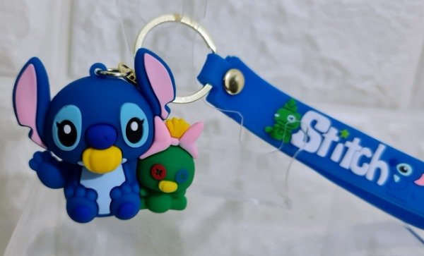 Producto - Llavero Stitch con juguete Goma 3D