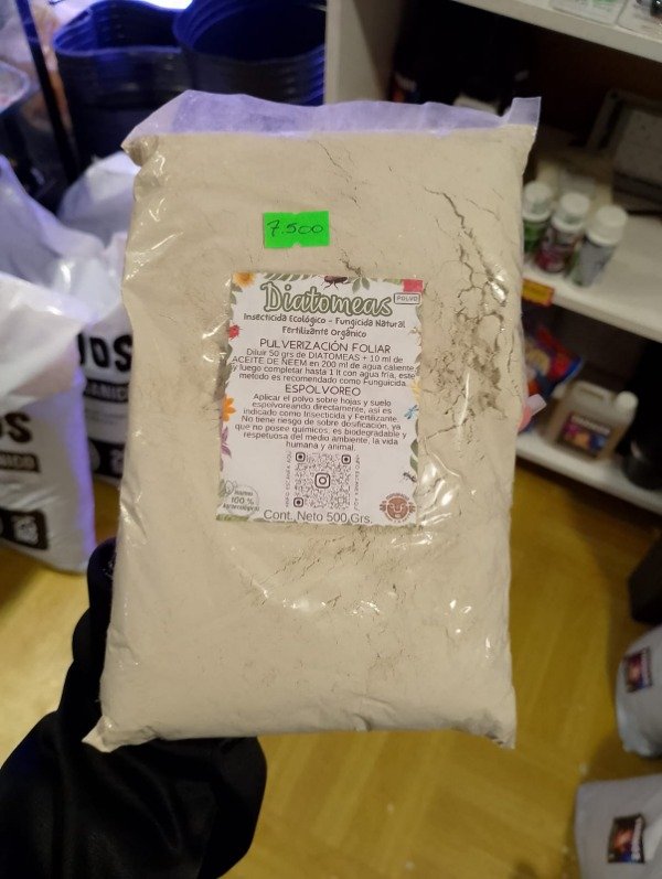 Producto - TIERRA DE DIATOMEAS 500gr - MAMAPACHA