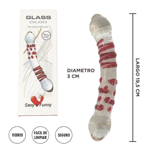 Producto - Telescopium II Dildo Vidrio Templado #M