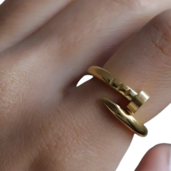 Producto - Anillo (Clavo) Cartier Juste un Clou Hipoalergénico Gold