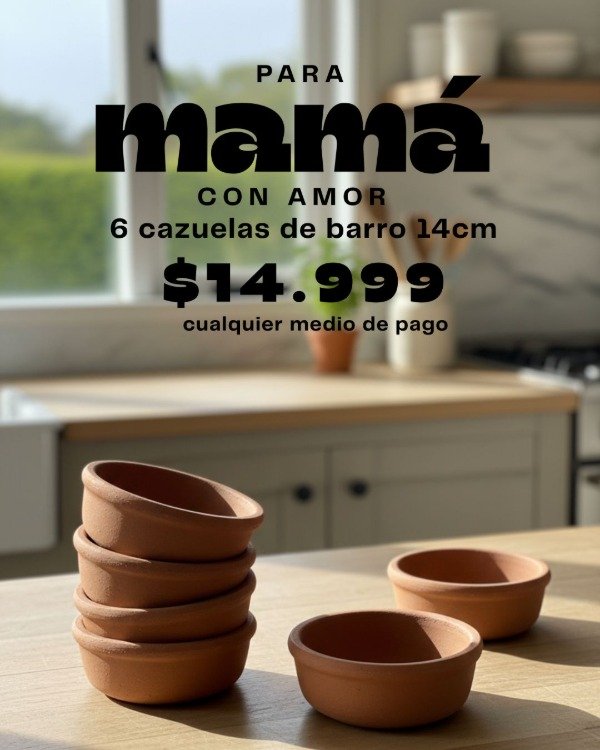 Producto - PACK 6 CAZUELAS DE 14CM