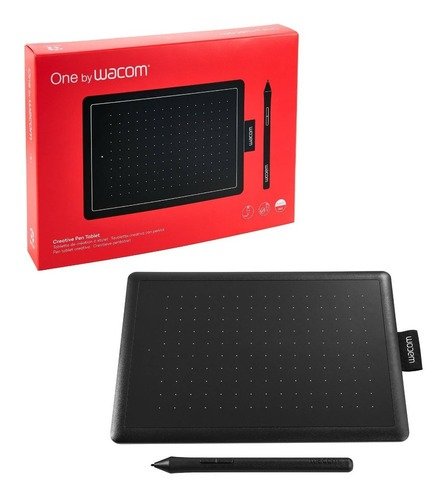Producto - Tableta Gráfica Wacom One By Wacom Negro y Rojo - 0