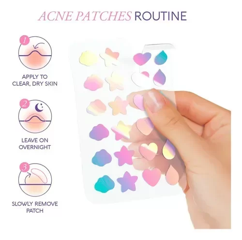 Producto - Parches de granos 24u brillosos - Kiss Beauty