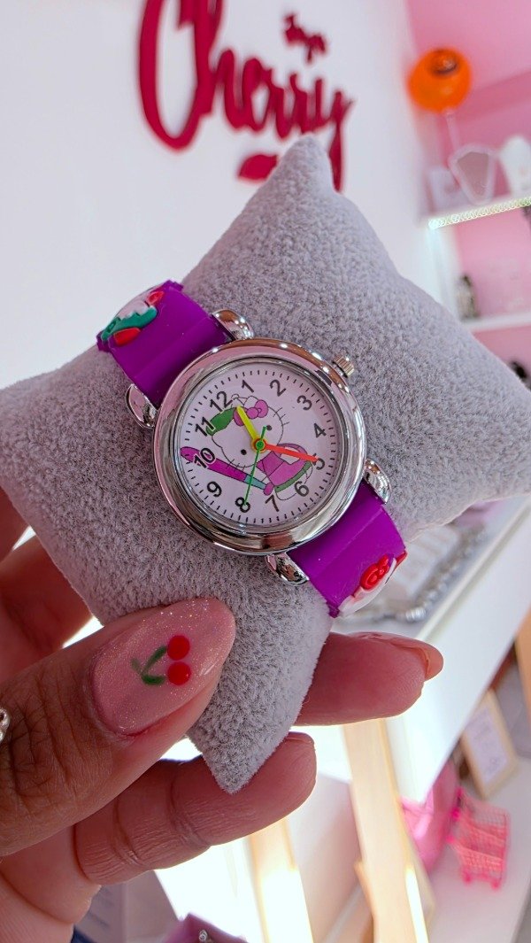 Producto - Reloj niña morado