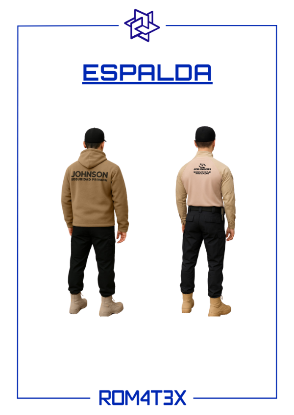 Producto - Johnson Seguridad Privada Espalda