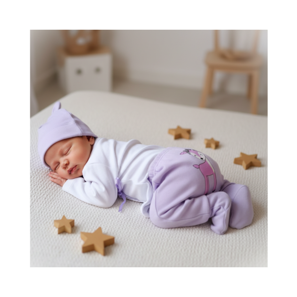Producto - ajuar BAMBI violeta