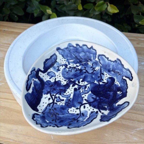 Producto - Molde de yeso Plato Irregular Grande