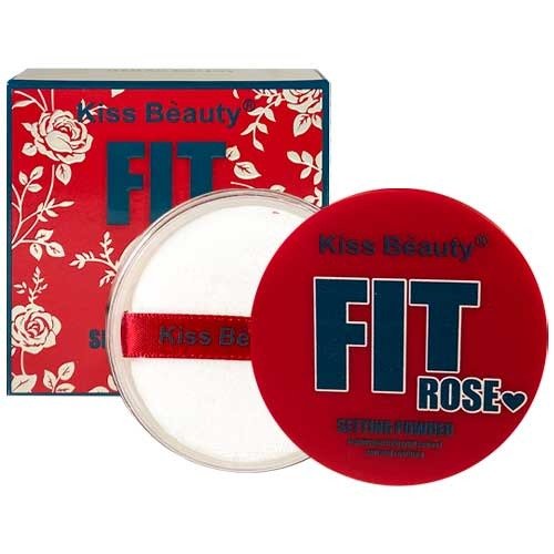 Producto - Polvo Volátil Control brillo Traslucido Fit Rose - Kiss Beauty