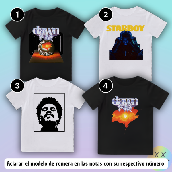 Producto - Baby Tee The Weeknd #1