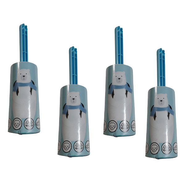 Producto - Cepillo Rodillo Saca Pelusa Láminas Autoadhesivas Mascotas - 4