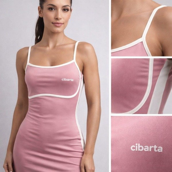 Producto - Vestido Deportivo Cibarta FOCUS FIT DRESS rosa
