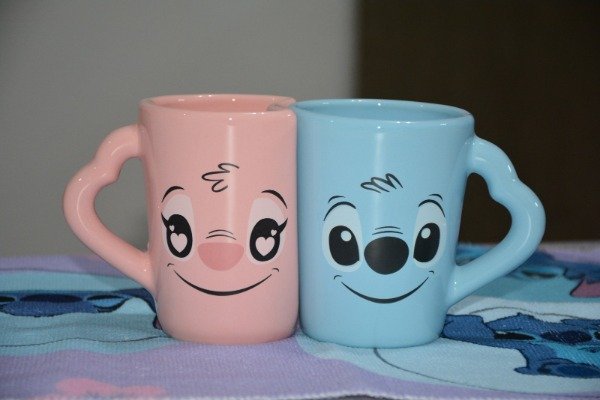 Producto - TAZAS Tú y Yo color - STITCH Y ANGELA