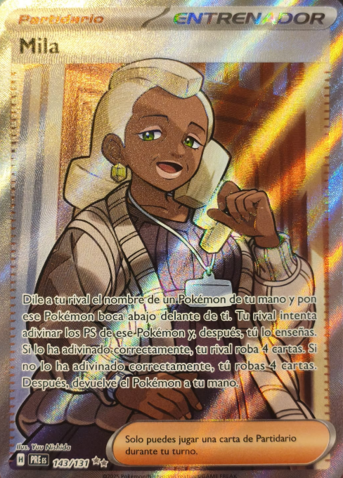 Producto - Mila - 143/131 - Evoluciones Prismaticas - Holo ESPAÑOL