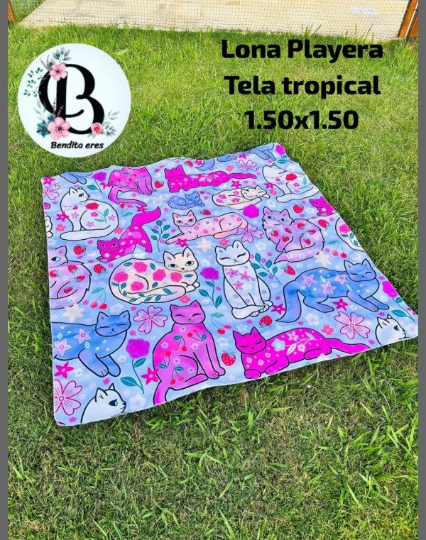 Producto - LONA PLAYERA GATITOS