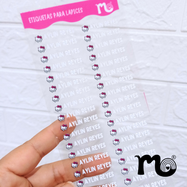 Producto - Etiquetas para lapices - 1