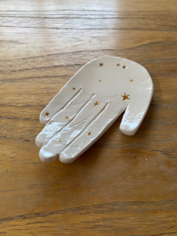 Producto - Portasahumerios mano cerámica