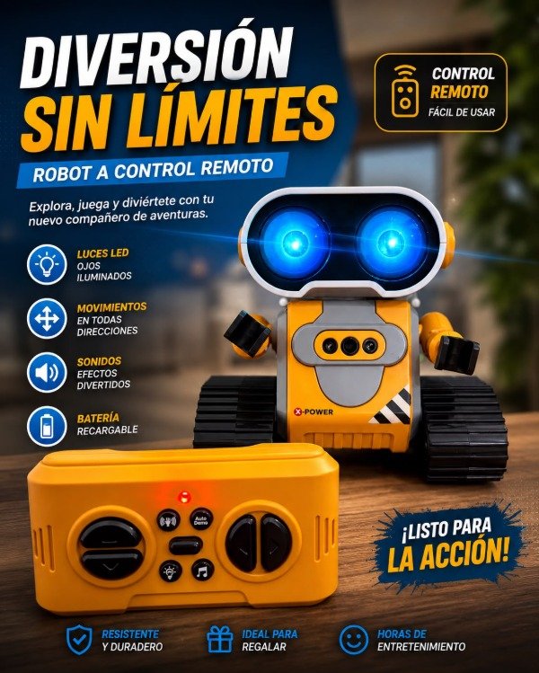 Producto - Robot a control remoto