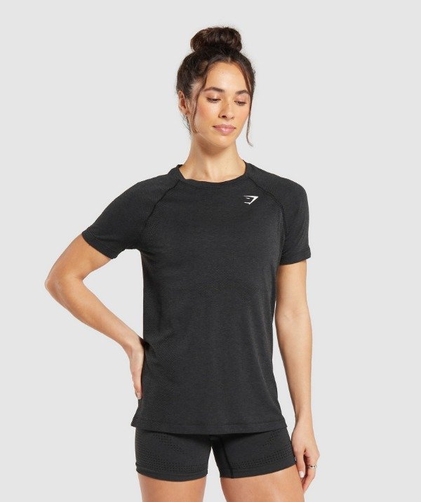 Producto - Vital Light T-Shirt Black Marl