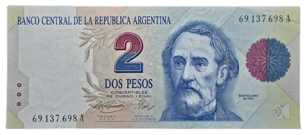 Producto - 2 Pesos Convertibles (Fernández - Pierri) Bott.3014 -XF