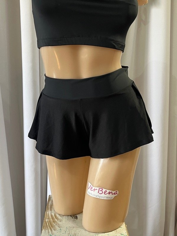 Producto - Short pollera a pedido negro
