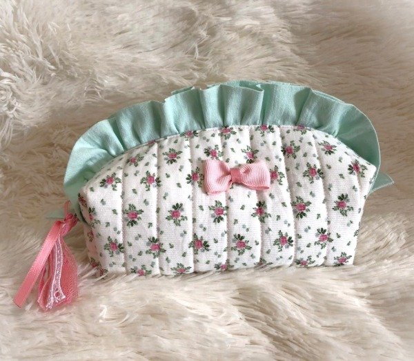 Producto - Neceser Romántico/Coquette "FLORES PEQUEÑAS"