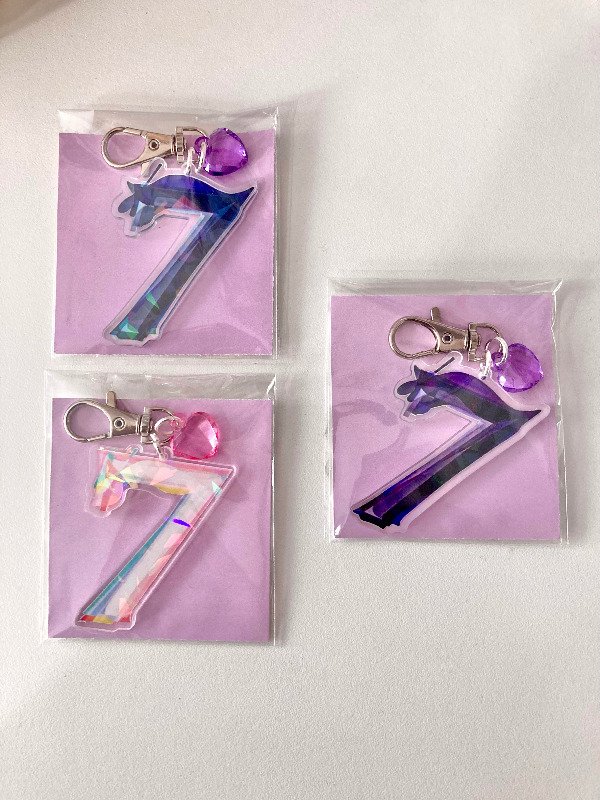 Producto - Llavero acrilico 7 seven