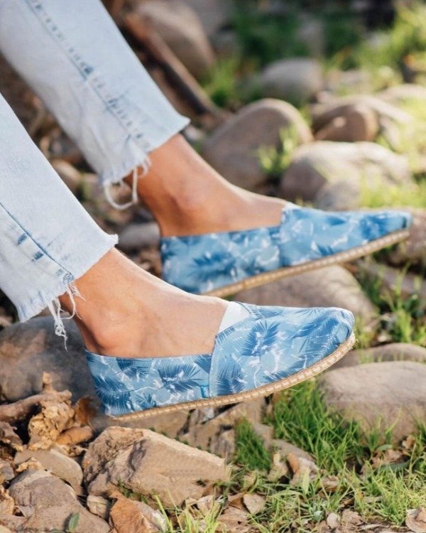 Producto - ALPARGATAS GABARDINA SUBLIMADA / Diseño Blue